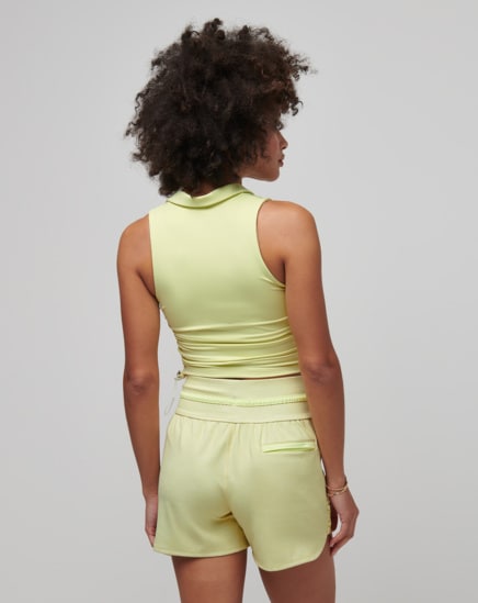 SALT AIR, DON'T CARE MOVEKNIT SLEEVELESS POLO Image Thumbnail 1