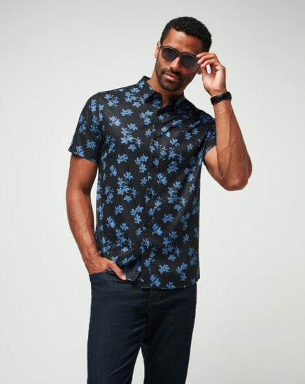 MIST ON THE LAKE BUTTON-UP Image Thumbnail 4