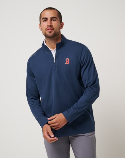 BOSTON RED SOX TIME TO TAILGATE QUARTER ZIP Image Thumbnail 0
