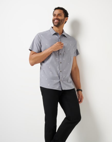 FRENCH RIVIERA BUTTON-UP Image Thumbnail 4