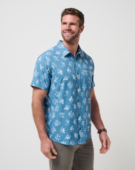 TECHWOVEN SEAMATE BUTTON-UP Image Thumbnail 1