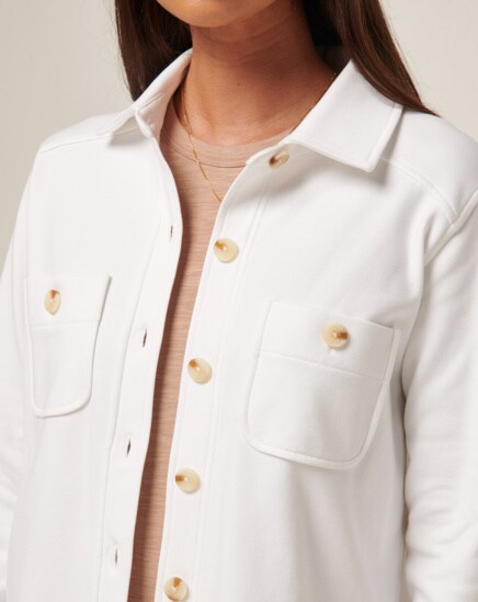 CLOUD FLEECE SHACKET Image Thumbnail 4