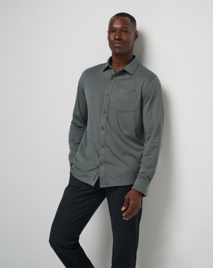 EVENING BONFIRE BUTTON-UP Image Thumbnail 4