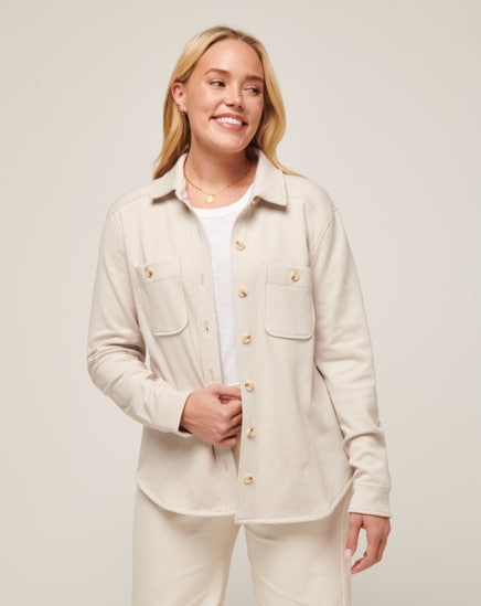 CLOUD FLEECE SHACKET TravisMathew