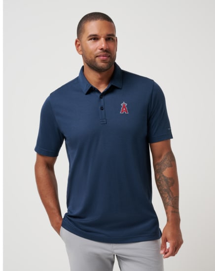 LOS ANGELES ANGELS PLAYOFF PITCH POLO Image Thumbnail 0