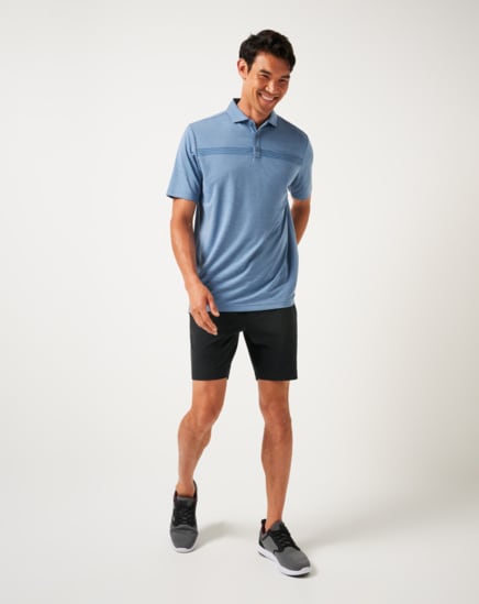 HEATER PRO CHEST STRIPE POLO Image Thumbnail 4