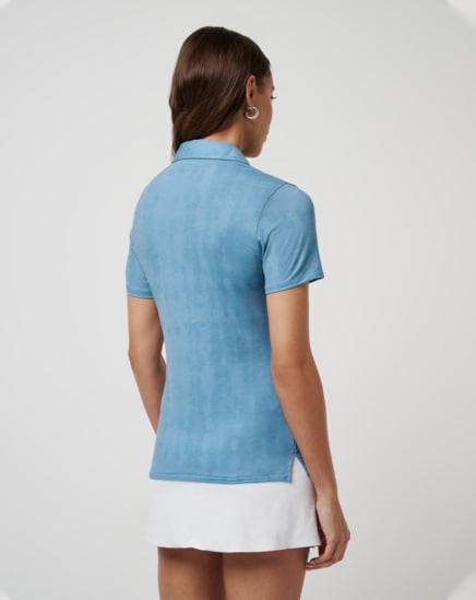 FEATHERWEIGHT ACTIVE PRINTED POLO Image Thumbnail 1