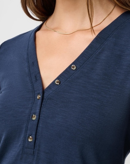 CLOUD JERSEY HENLEY Image Thumbnail 2