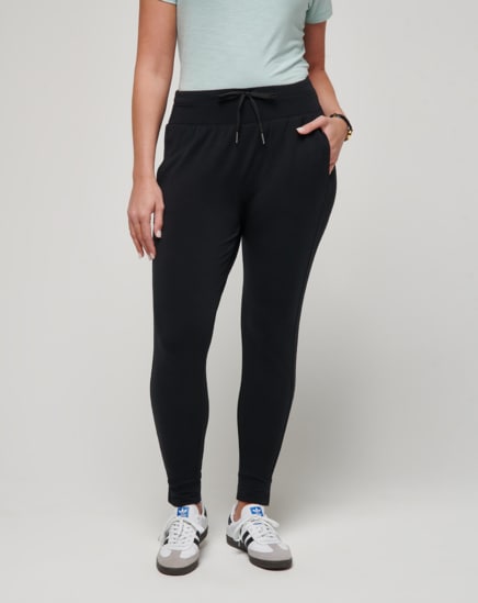 TravisMathew Women s Cloud Terry Tie Jogger Medium Black