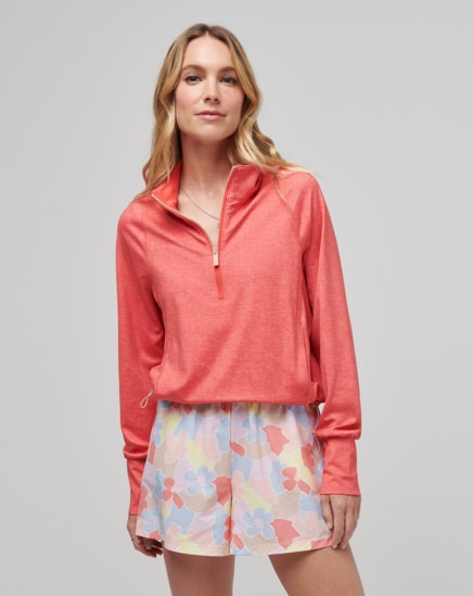 TULUM WEEKEND MOVEKNIT HALF ZIP Image Thumbnail 0