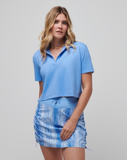 DECO DISTRICT MOVEKNIT POLO Image Thumbnail 0