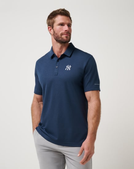 NEW YORK YANKEES PLAYOFF PITCH POLO Image Thumbnail 0