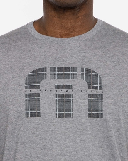 ST ANDREWS SHADOWY PLAID TEE Image Thumbnail 3