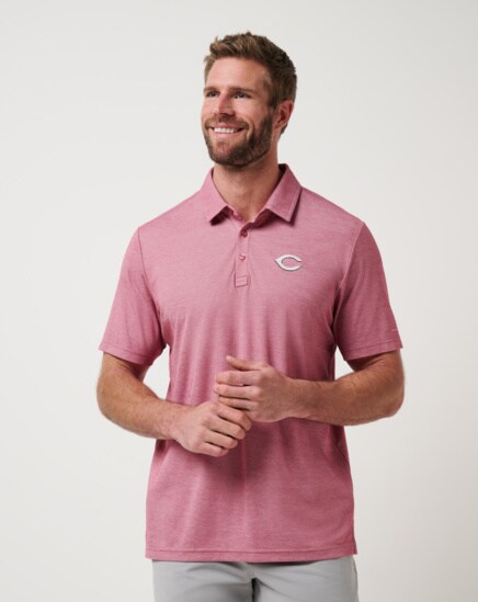 CINCINNATI REDS PLAYOFF PITCH POLO Image Thumbnail 0