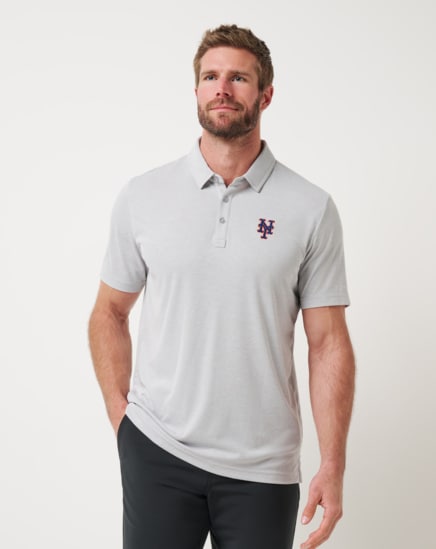 NEW YORK METS PLAYOFF PITCH POLO Image Thumbnail 0