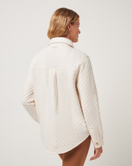 DIAMOND QUILTED SHACKET Image Thumbnail 2