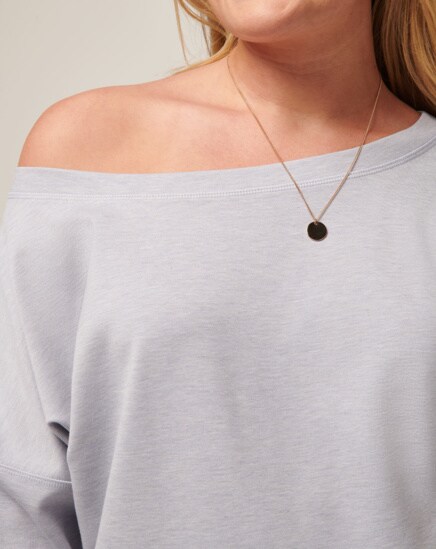 PORTUGAL OFF THE SHOULDER PONTE TOP Image Thumbnail 3