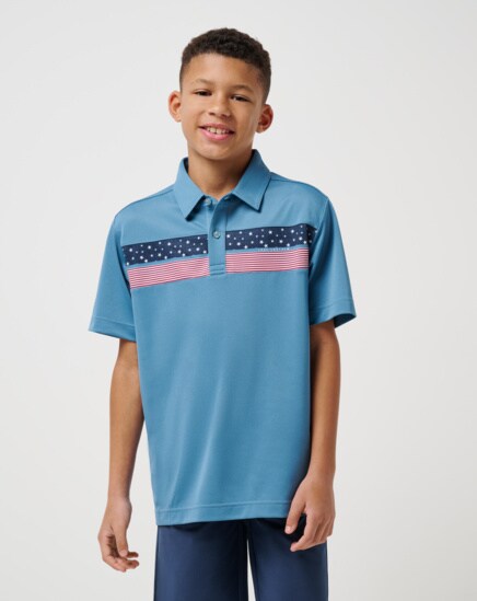 GOOD GOOD PATRIOT YOUTH POLO Image Thumbnail 4