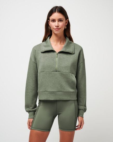 SKYLOFT SOFT HALF ZIP Image Thumbnail 1