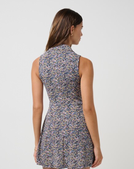 MOVEKNIT SLEEVELESS POLO DRESS 2.0 Image Thumbnail 1
