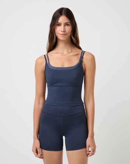 MOVEKNIT DOUBLE STRAP TANK Image Thumbnail 1
