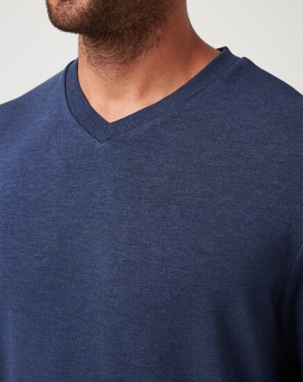 AMENITIES V-NECK CREW Image Thumbnail 3