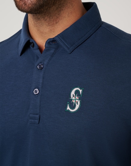 SEATTLE MARINERS PLAYOFF PITCH POLO Image Thumbnail 3