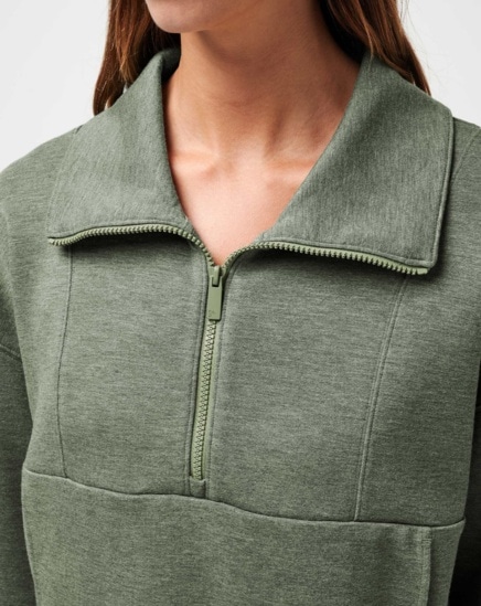 SKYLOFT SOFT HALF ZIP Image Thumbnail 3