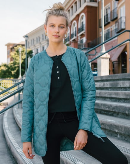 SALTWATER SPRAY QUILTED JACKET Image Thumbnail 3