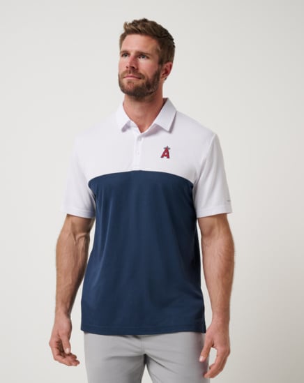 LOS ANGELES ANGELS HOME RUN LEADER POLO Image Thumbnail 0