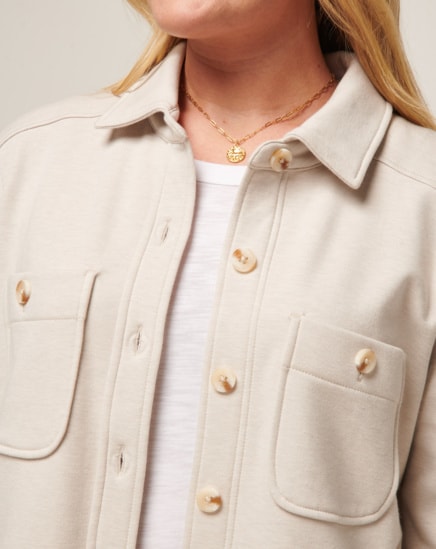 CLOUD FLEECE SHACKET Image Thumbnail 4