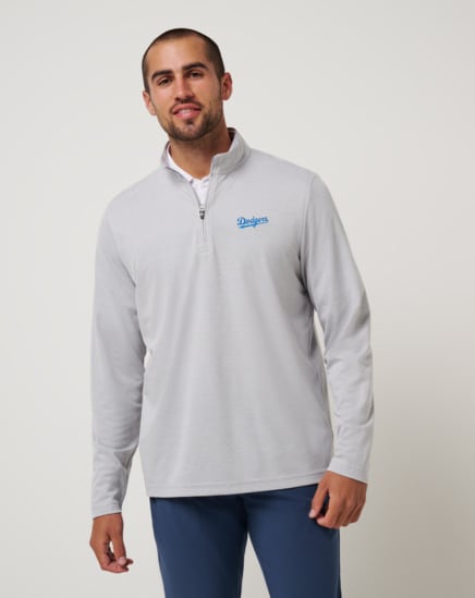 LOS ANGELES DODGERS TIME TO TAILGATE QUARTER ZIP Image Thumbnail 0