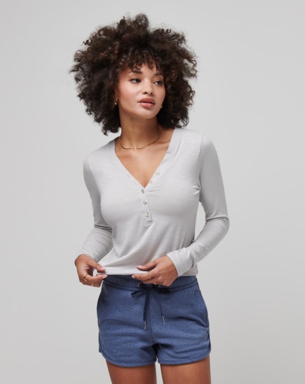 CLOUD JERSEY HENLEY Image Thumbnail 2